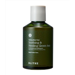 BLITHE Сплэш-маска «Зеленый Чай» Patting Splash Mask Soothing & Healing Green Tea (150 мл)