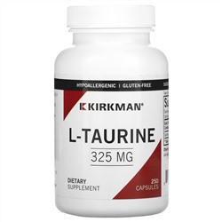 Kirkman Labs, L-таурин, 325 мг, 250 капсул