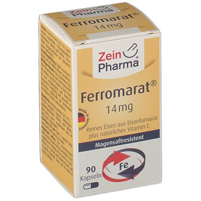Zein (Цайн) Pharma Ferromarat Eisenfumarat und Acerola 90 шт
