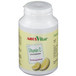 AmosVital (Амосвитал) Vitamin C Lutschtabletten Brombeer 50 шт