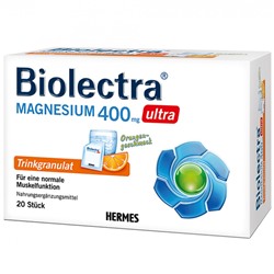 Biolectra (Биолектра) Magnesium 400 mg ultra Trinkgranulat Orange 20 шт