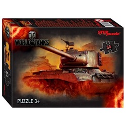 Пазл World of Tanks, 54 элемента, МИКС