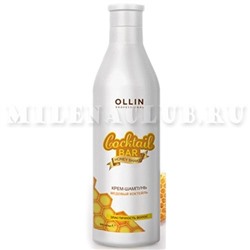 OLLIN Cocktail BAR Крем-шампунь "Медовый коктейль" Эластичность волос 400мл