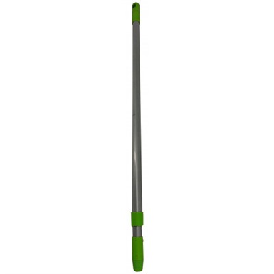 Швабра Флеттер Умничка, микрофибра-лапша, телескопическая ручка 120 см, цвет салатовый
