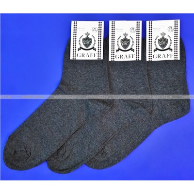 Граф носки мужские А-9 хлопок темно-серые