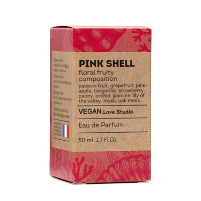 Парфюмерная вода женская Vegan Love Studio Pink Shell, 50 мл (по мотивам Bombshell by victoria´s (V.Secret)