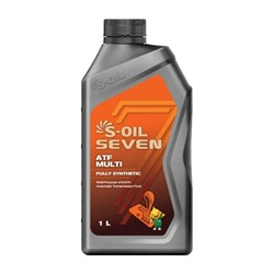 Масло трансмиссионное S-OIL ATF Multi, синтетическое, 1 л