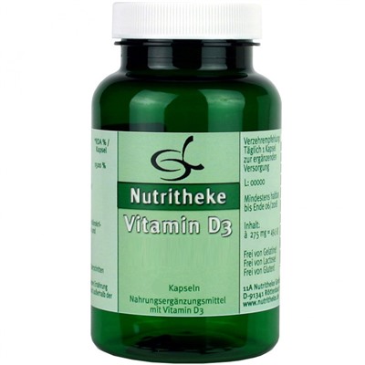 Nutritheke (Нутритик) Vitamin D3 500 I.E. 90 шт