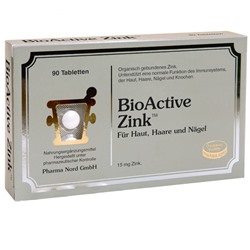 Pharma (Фарма) Nord BioActive Zink 90 шт
