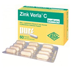 Zink (Цинк) Verla purKaps 60 шт