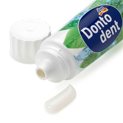 Dontodent Zahnpasta antibakteriell Донтодент Зубная паста антибактериальная с травами и мятой 125мл