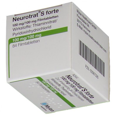 Neurotrat (Нойротрат) S forte Filmtabletten 84 шт