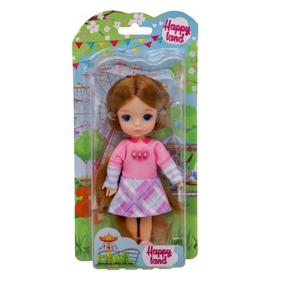 Кукла модная Funky Toys, на шарнирах, с суставами, 14 см, МИКС