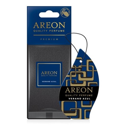 Ароматизатор Areon Premium Verano Azul, на зеркало 141472a