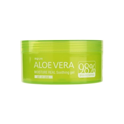 Гель для тела Welcos Aloe vera Moisture Real Soothing Gel, успокаивающий, 300 мл