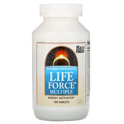 Source Naturals, Life Force Multiple, мультивитамины, 180 капсул