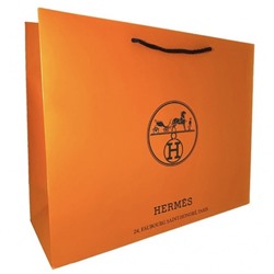 Подарочный пакет Hermes (43x34) широкий