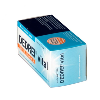 DEDREI (ДЕДРАЙ) vital Tabletten 100 шт