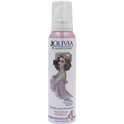 Пенка для волос Olivia (Оливия) сильной фиксации с экстрактом Родиолы розовой, 150 мл