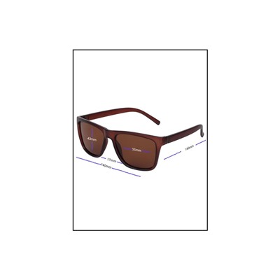 Солнцезащитные очки Keluona 7001 Коричневый Матовый