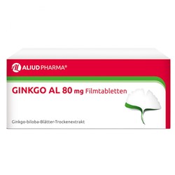 Ginkgo Гинкго (Гинкго) AL 80 mg 30 шт