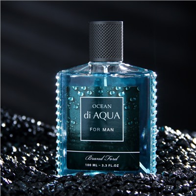 Туалетная вода мужская Ocean di Aqua, 100 мл (по мотивам Acqua Di Gio (G.Armani)