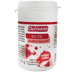 Комплекс B-12 витаминов OPTISANA B-VITAMIINI 1000 мкг 120 таб