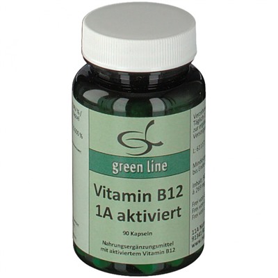 green (грин) line Vitamin B12 1A aktiviert 90 шт