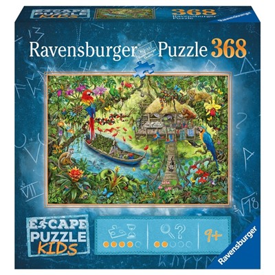 Пазл-квест Ravensburger «Детские джунгли», 368 элементов