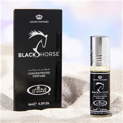 Масляные духи ролик унисекс Black Horse, 6 мл