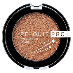 Тени для век Relouis PRO Eyeshadow Sparkle, тон 04 Goddess/золотой, 2.9 г