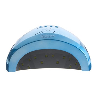 Лампа для гель-лака TNL Shiny, UV/LED, 48 Вт, 30 диодов, таймер 5/30/60 сек, перл.-голубой