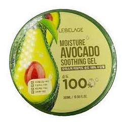 LBLG GEL Гель для лица и тела с экстрактом авокадо LEBELAGE MOISTURE AVOCADO 100% SOOTHING GEL, 300ml