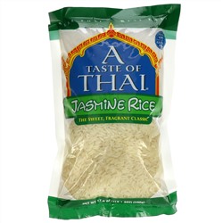 A Taste Of Thai, Жасминовый рис, 500 г (17,6 унции)