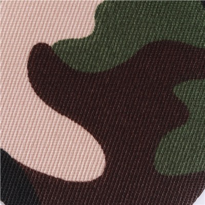 Заплатки для одежды, 7 × 5,5 см, термоклеевые, пара, цвет камуфляж