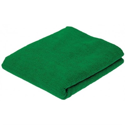 Салфетка из микрофибры (без упаковки), цвет зеленый, 220г/м2, 70х80 см