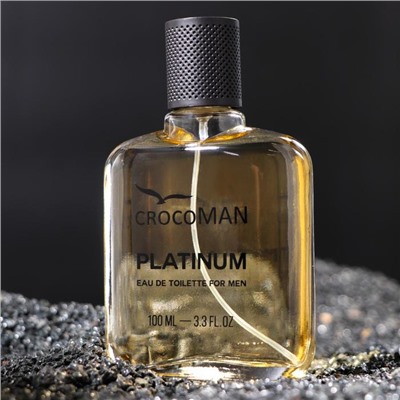Туалетная вода мужская CrocoMAN Platinum, 100 мл (по мотивам Egoiste Platinum (Chanel)