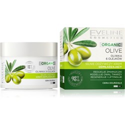 Крем для лица Eveline Organic, омолаживающий, интенсивно-питательный, день/ночь, 50 мл