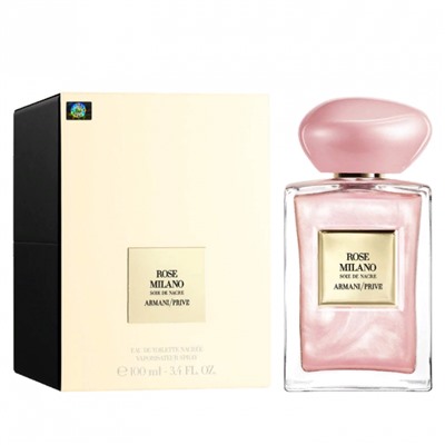 Туалетная вода Giorgio Armani Prive Rose Milano Soie De Nacre женская (Euro)