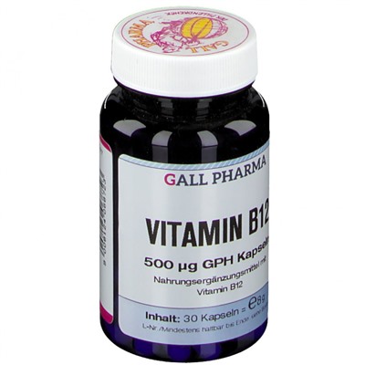 GALL PHARMA Vitamin B12 30 шт