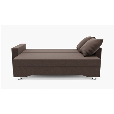 Прямой диван «Квадро 3», механизм еврокнижка, велюр, цвет галакси лайт 004