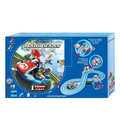 Трек Carrera First: Nintendo Mario Kart, 2.4 м