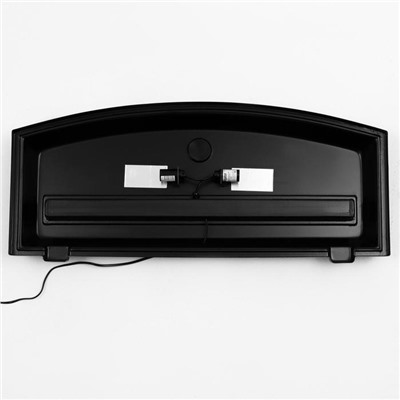 Аквариум "Телевизор" с крышкой, 120 литров, 80 х 32,5 х 50/55 см, чёрный
