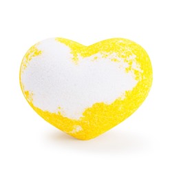 Бомбочка для ванн SAVONRY Сердечко соляное для ванны Сладкий лимон (1 шт)