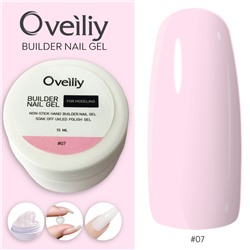 Oveiliy, Моделирующий гель Builder Nail Gel #07, 15 мл