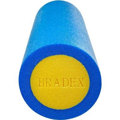 Ролик для йоги и пилатеса Bradex SF 0817, 15х90 см, голубой