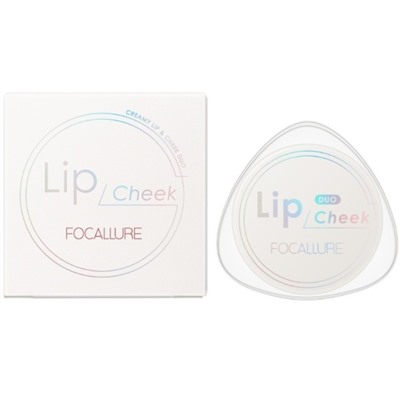 Румяна-помада Focallure Creamy Lip & Cheek Duo, кремовые, тон D05, 5 г