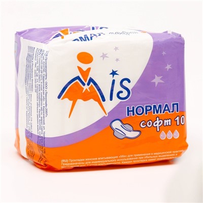 Прокладки Mis Normal Soft, 10 шт.