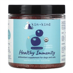 Kin+Kind, добавка для кошек и собак для укрепления иммунитета, 113,4 г (4 унции)