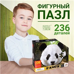 Фигурный пазл «Большая панда», 236 деталей